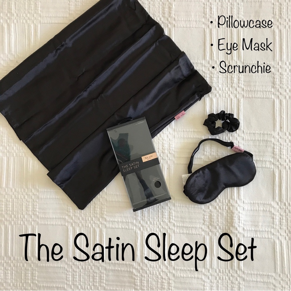 COPY - The Satin Sleep Set - Pillowcase, Eye Mask, and Scrunchie